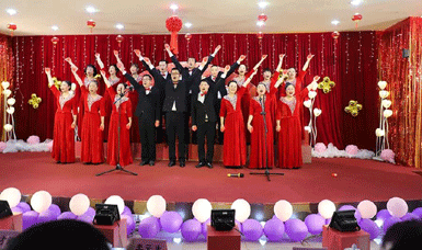 “風(fēng)雨二十五，虹潤新征程”虹潤2020年迎春晚會隆重舉行